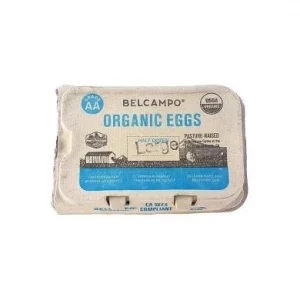 Belcampo Organic Pasture Raised Eggs 6pcs